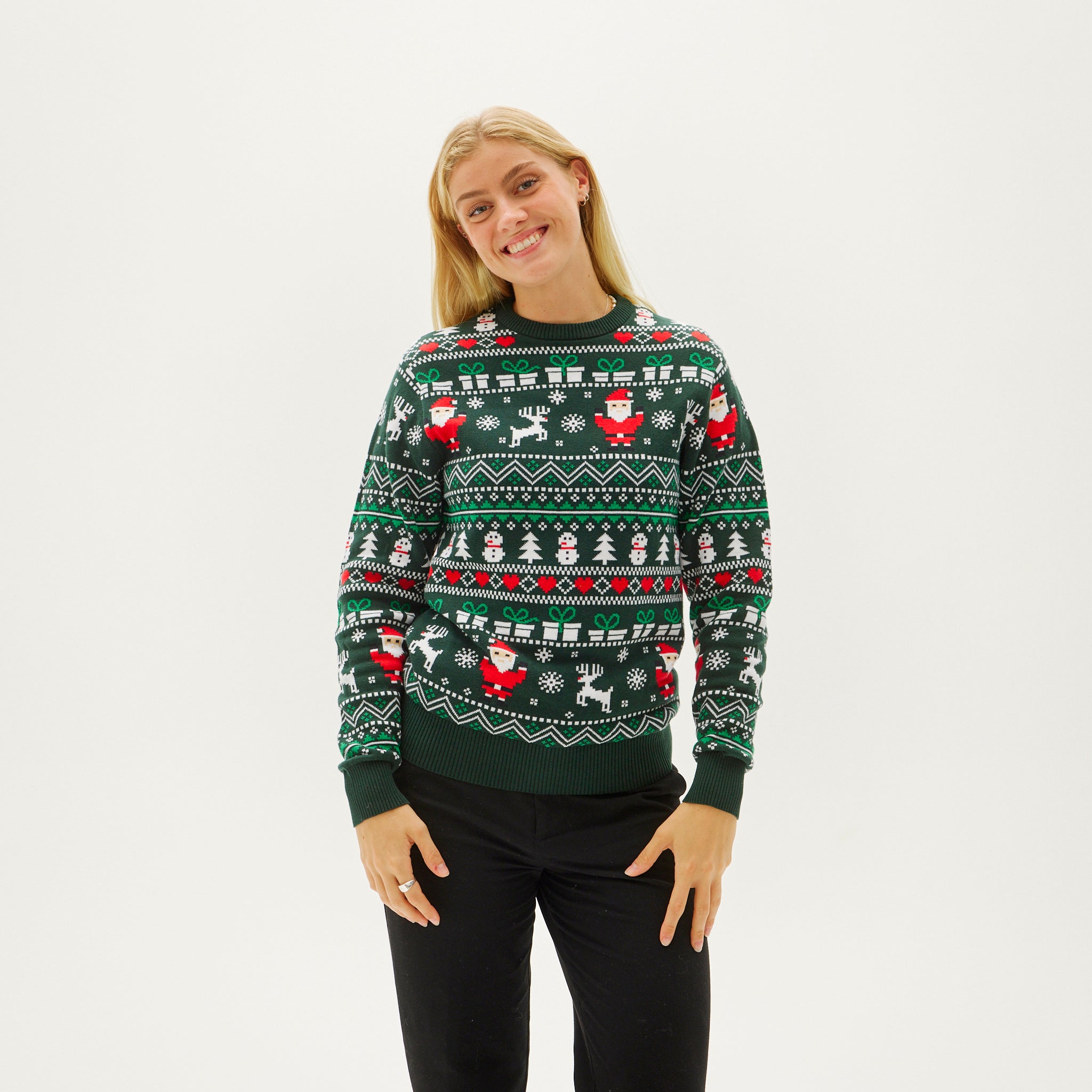 Le Pull De Noël Fin - Femme.